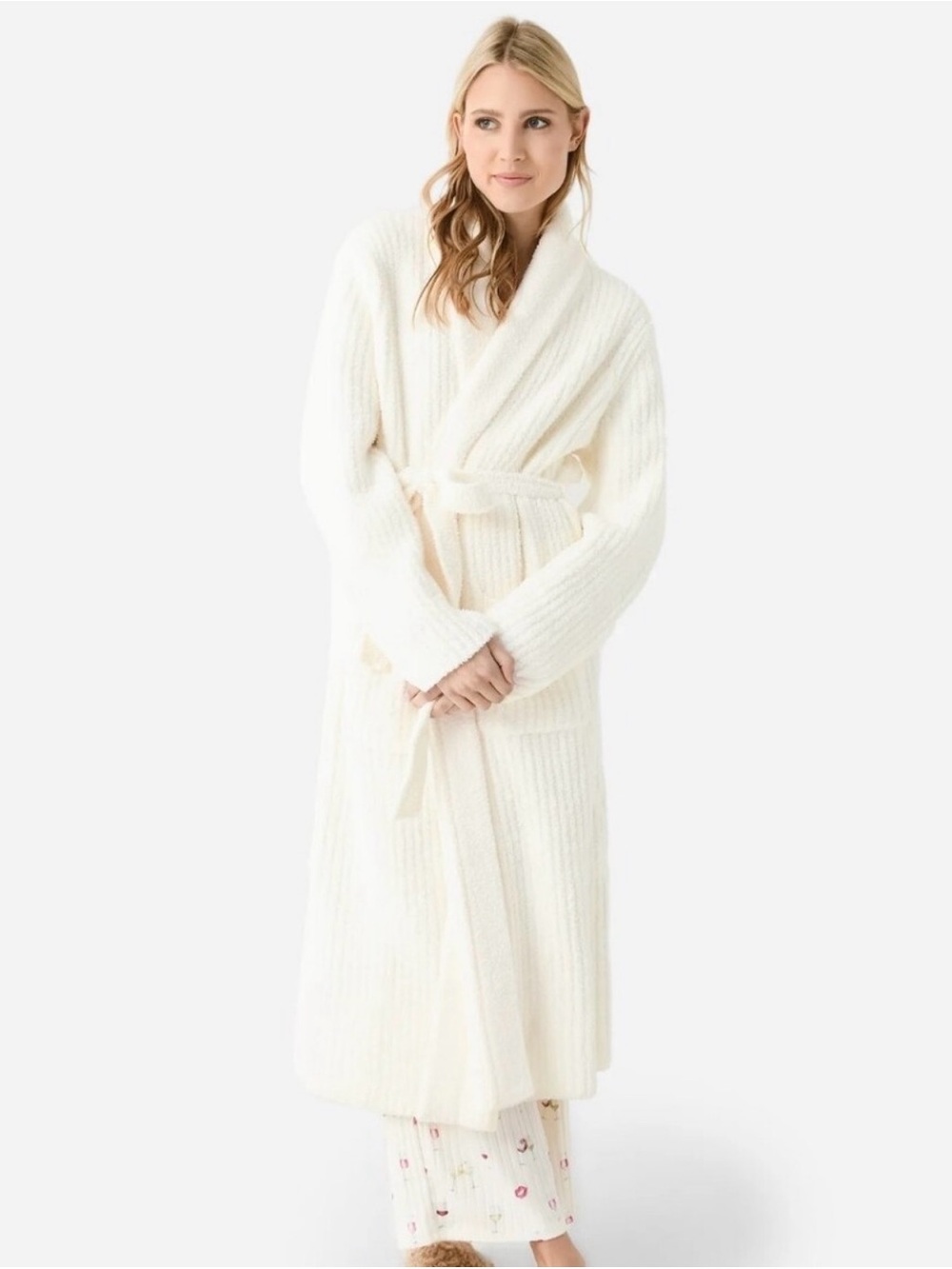 Barefoot Dreams Cozy Knit Robe Women